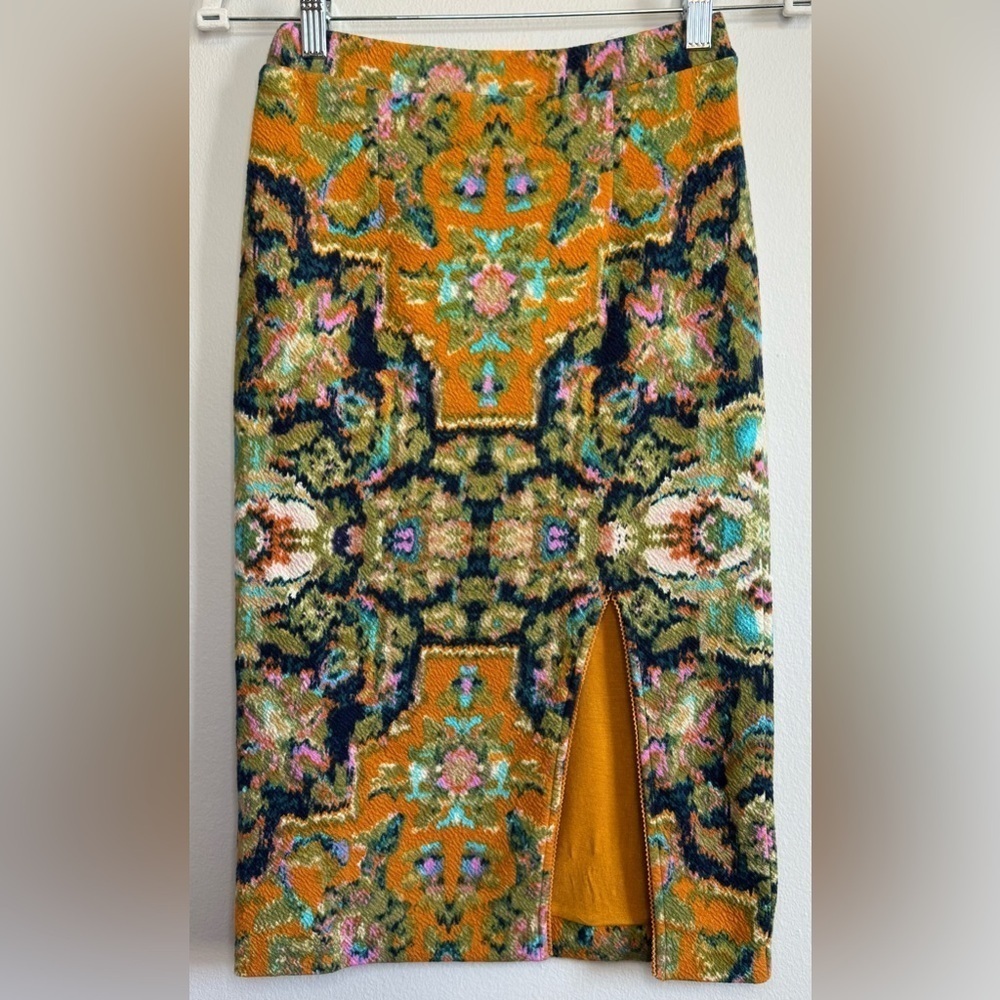 Maeve for Anthropologie Women’s Multicolor Tapestry
Print Pencil Skirt Size XS